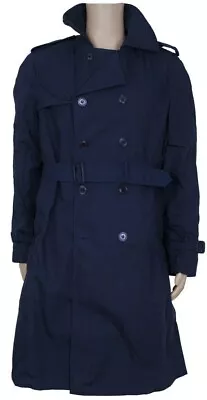 GI US Air Force All Weather Coat Navy Trench Coat With Lining Men's • $44.99