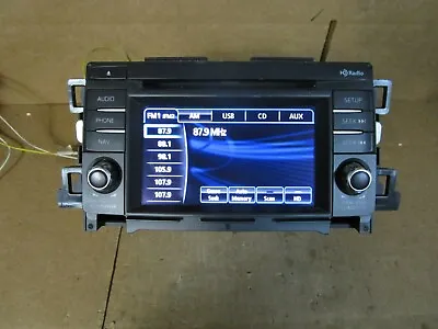 14-16 Mazda 6 Radio Navigation Display Screen CD Player Receiver Dash Gjs266dv0a • $60