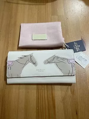 Genuine RADLEY ‘Ascot’ Large Leather Matinee Picture Purse BNWT.. • £64