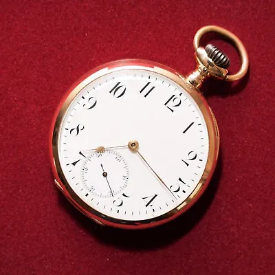£635 • Buy Omega 14ct Gold Pocket Watch (Working)