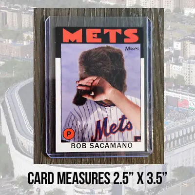 Seinfeld Bob Sacamano 1986 Retro Style Baseball Card New York Parody Art ACEO • $5.79