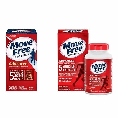 Schiff Move Free Advanced Joint Supplement 200 Tablets • $33.99