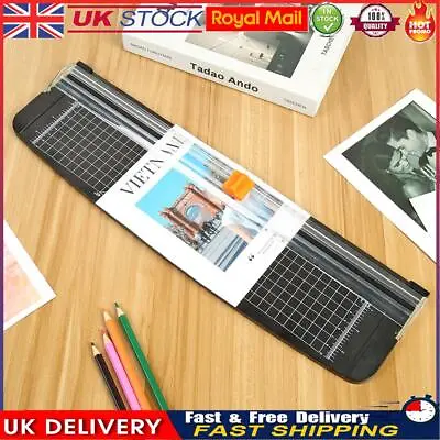 A3 Paper Cutter Photo Trimmers Plastic Base Card Cutting Blades Office Home Tool • £9.78