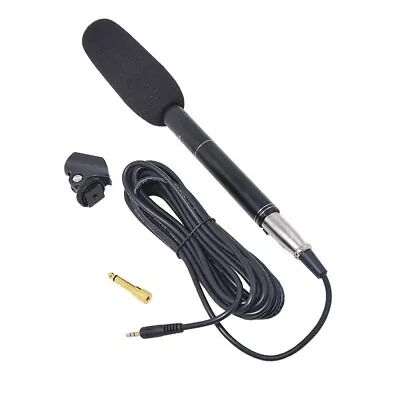 Interview Microphone Photography Shotgun Mic For Video Camcorders DSLR DV Camcor • $34.34
