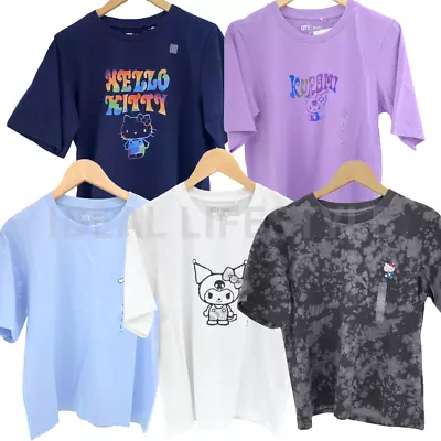 UNIQLO Hello Kitty 50th Anniversary UT Graphic T-Shirt S-3XL Sanrio Kuromi NWT • $39.99