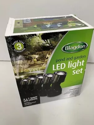 Blagdon Pond And Garden Led Light Set 5 X 1 Watt • £89.99