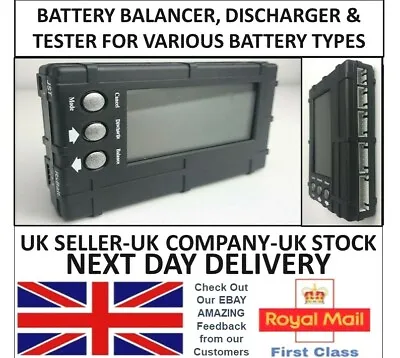 Lipo Battery Balancer Discharger Tester Checker 2s 3s 4s 5s 6s Li-po Cells RC UK • £17.95