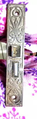 Vintage Ornate Mortise Lock Door Hardware Salvage Skeleton Keyhole No Key • $25