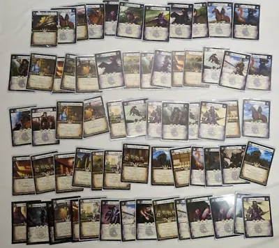 L5R Legend Of The Five Rings Lot Of 65 Sleeved Cards CCG See Pictures! • $13.99