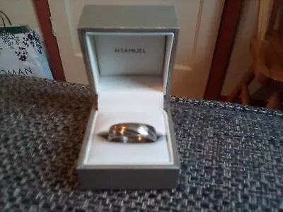 Mens Titanium Ring By H Samuel • £10