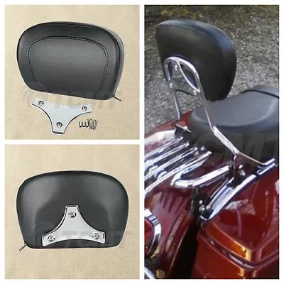 $22.39 • Buy Sissy Bar Passenger Backrest Pad For Harley HD Touring Street Glide FLHX 97-19
