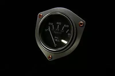 Custom Aluminum Hot Rat Rod Bomber Gauge Rivet Panel Dash Gasser Bezel 2 1/16  • $16