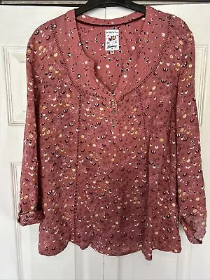 Mantaray Blouse Size 16 • £12