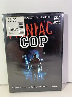 MANIAC COP (DVD 2006) Brand New Factory Sealed HORROR Tom Atkins Bruce Campbell • $24.99