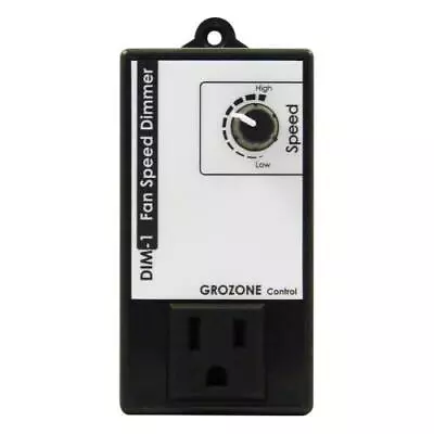 Grozone Control DIM1 Fan Speed Dimmer W/ Optional Kick Start  • $64.95