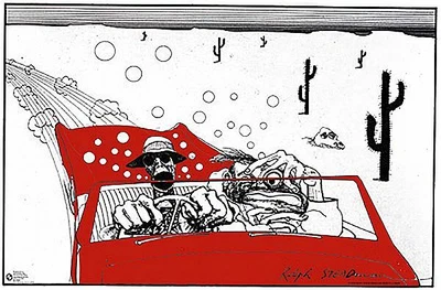 £29.19 • Buy Fear And Loathing In Las Vegas - Trip To Las Vegas Illustration Art Poster