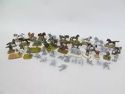 Vintage Hand Painted Lot Toy Soldiers Metal Wargaming Miniatures Knights • $24.93