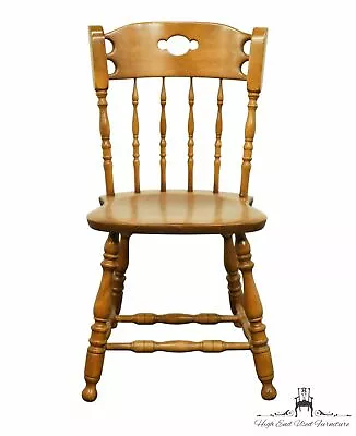 S. BENT BROS. Solid Hard Rock Maple Colonial Style Dining Side Chair • $169.99
