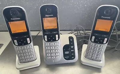 Panasonic Triple Set Cordless Dect Phones • £9.99