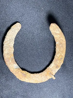 $9.99 • Buy Good Luck Rusty Vintage Horse Shoes Old Primitive Barn Indiana Bent