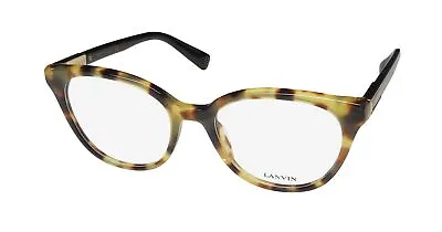 Lanvin Vln709 Cateye Shape Lenses Womens Italian Designer Eyeglass Frame/glasses • $79.95