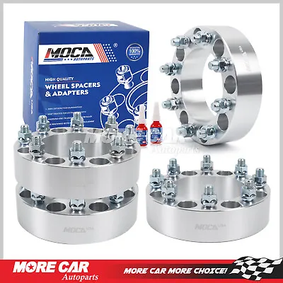 4PC 2  8x6.5 Wheel Spacers For Dodge Ram 3500 Dually 9/16  Studs 8 Lug Adapters • $139.93