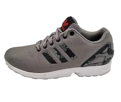 Adidas Originals ZX FLUX Sneakers In Grey Men's Size US 8 UK 7.5 EU 41 1/3 • $49.99
