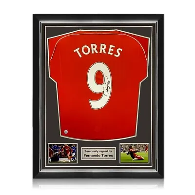 £489.99 • Buy Fernando Torres Signed Liverpool 2006-08 Football Shirt. Superior Frame