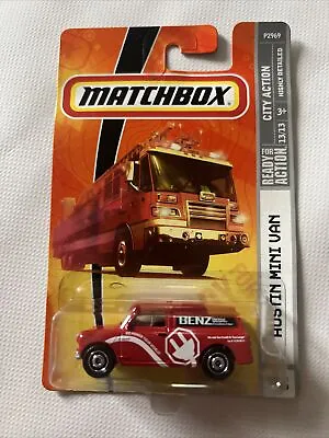 2009 Matchbox City Action Austin Mini Van #53 Red D2 • $7.99