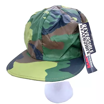 Thinsulate 3M Hunting Cap Hat Medium Camo Reversible Vintage Made In USA New • $16.99