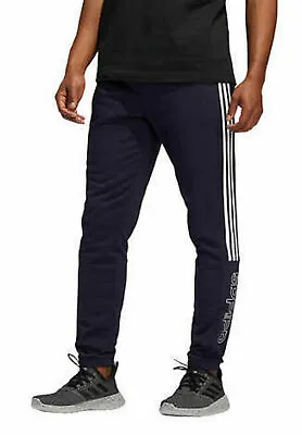 NEW Adidas Mens Jogger Black Sports SweatpantsSize S And XXL (1047) • $27.99