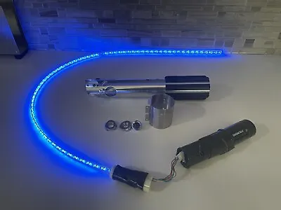 $118.50 • Buy 2007 Star Wars Master Replicas Lightsaber Parts Working LEDs And Sound READ DESC