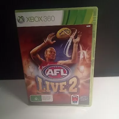 Afl Live 2 (x-box 360) (brand New) (unsealed) (never Played) • $38.99