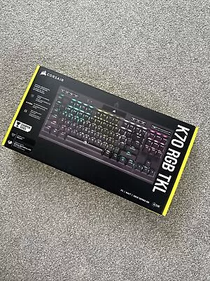 $140 • Buy Corsair K70 RGB TKL Champion Series Mechanical Gaming Keyboard - Black...