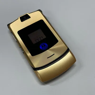 Limited Edition Motorola Razr V3i DOLCE GABBNNA Unlocked Flip Mobile Phone • $42