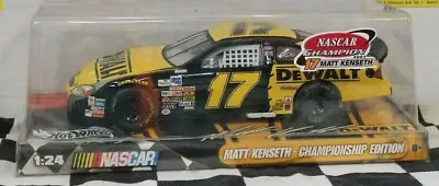 Matt Kenseth 2003 Hot Wheels Racing 1:24 #17 DeWalt NASCAR Championship Edition • $30