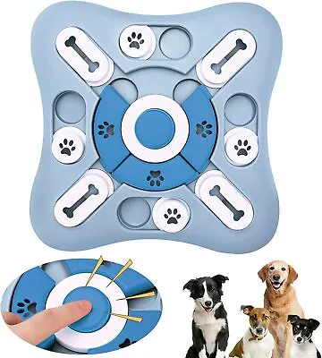 Dog Puzzle Toys Interactive Pet Puppy Cat Treat Food Dispenser Game Toys Fun UK • £12.96