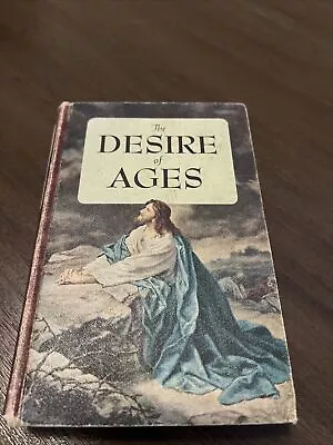 Ellen G. White The Desire Of Ages The Conflict Of The Ages Illustrated 1940 HC • $7.99