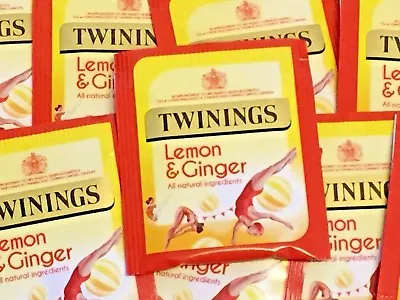£4.49 • Buy Twinings Lemon And Ginger - Individual Envelope Tea Bags - FREE UK P&P