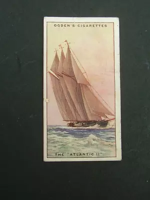 Ogden's - Yachts & Motor Boats  (1930) -  # 4  'Atlantic II ' • £0.99