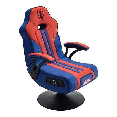 X Rocker Elite 2.1 Spider-Man Pedestal Gaming Chair Spiderman 10 XRocker • $520.95