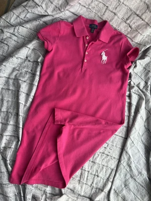 £14 • Buy Polo Ralph Lauren Dress Pink Girls Sz L Age 12/14