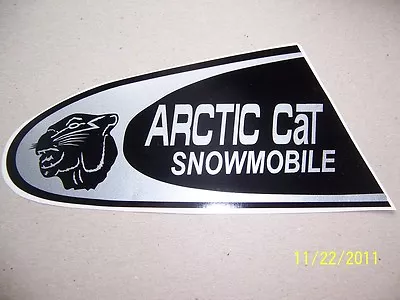 3.5 X8  (NEW Vinyl) ARCTIC CAT SNOWMOBILE With Cat Head(Copy Of Vintage Sticker) • $5.99