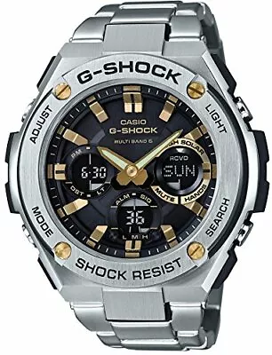 CASIO G-SHOCK G-STEEL GST-W110D-1A9JF Solar Radio Men's Watch New In Box • £238.36