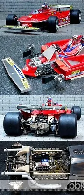 Hiro Mfh 1/20 Ferrari 312t4 Belgium Gp '79 Hybrid Kit Scheckter Villeneuve • $280