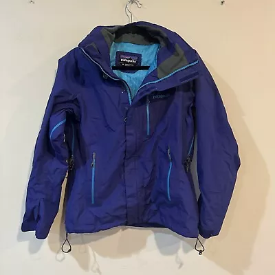 Patagonia Women's Piolet Winter Ski Jacket Gore-Tex Medium Blue Butterfly • $150