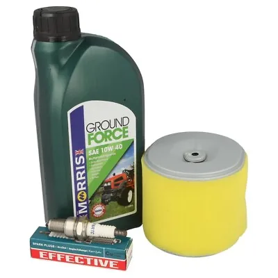 Service Kit Fits HONDA GX340 GX390. Air Filter Spark Plug Oil • £13.06