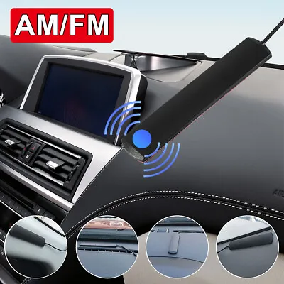 Universal Car Interior Hidden Amplified Antenna Electronic Stereo AM/FM Radio • £4.09