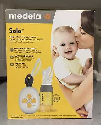 Medela Solo Single Electric Breast Pump Baby Feeding Cordless Milk -  NEW + USA • $88