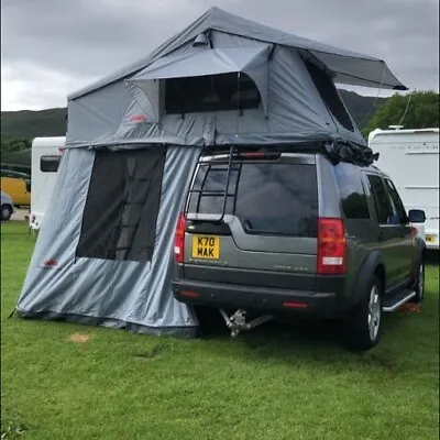 Extended Ventura Deluxe 1.4 Roof Top Tent + Annex Camping Overland 4X4 VAN CAR • £925